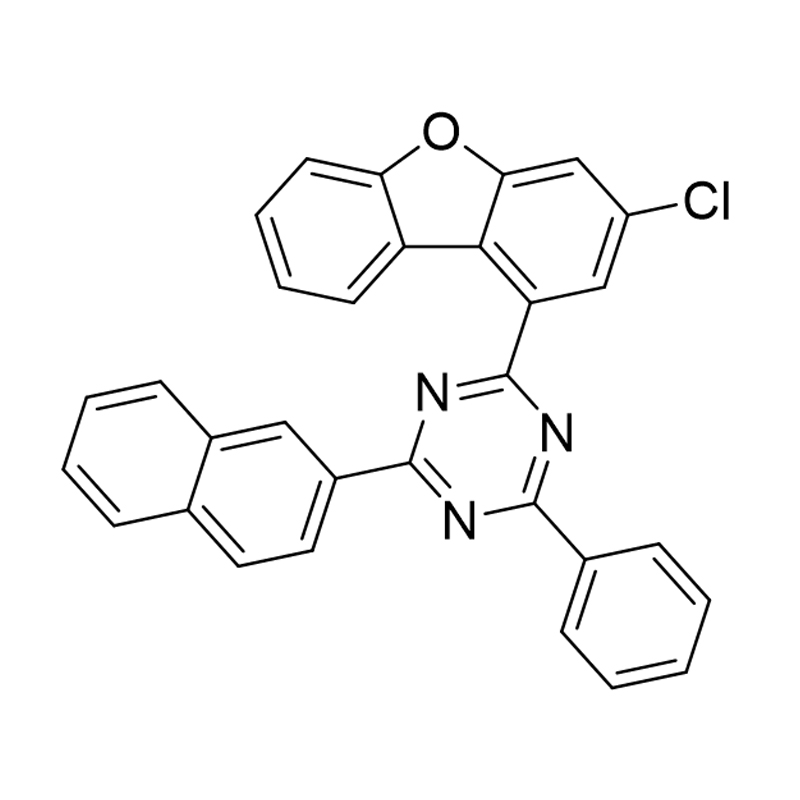 1,3,5-triatsiini, 2-(3-kloori-1-dibentsofuranyyli)-4-(2-naftalenyyli)-6-fenyyli-