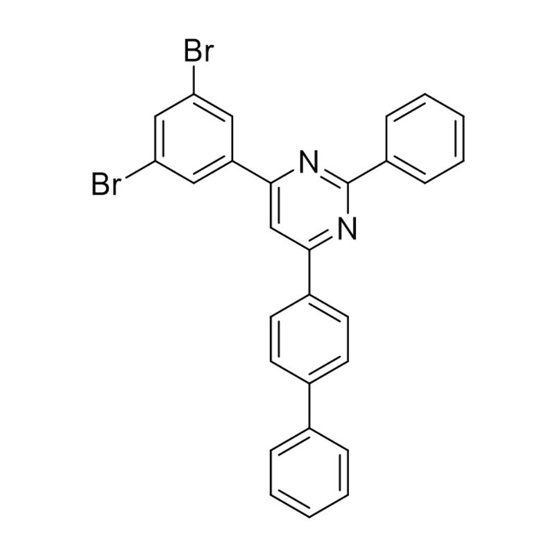 Pyrimidiini, 4-[1,1'-bifenyyli]-4-yyli-6-(3,5-dibromifenyyli)-2-fenyyli-