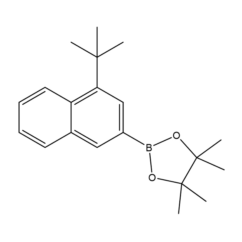 2-(4-(tert-butyyli)naftalen-2-yyli)-4,4,5,5-tetrametyyli-1,3,2-dioksaborolaani