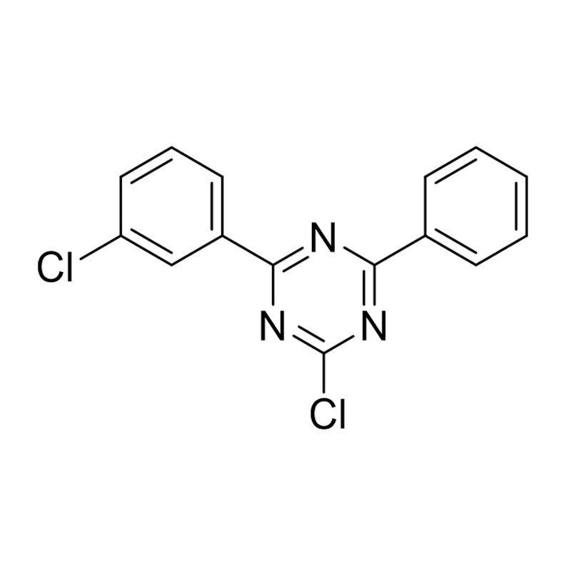 2-kloori-4-(3-kloorifenyyli)-6-fenyyli-[1,3,5]triatsiini