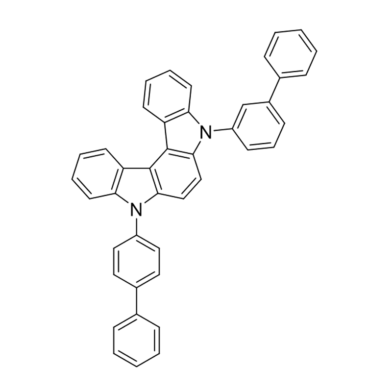 indolo[2,3-c]karbatsoli, 5-[1,1'-bifenyl]-3-yyli-8-[1,1'-bifenyl]-4-yyli-5,8-dihydro-