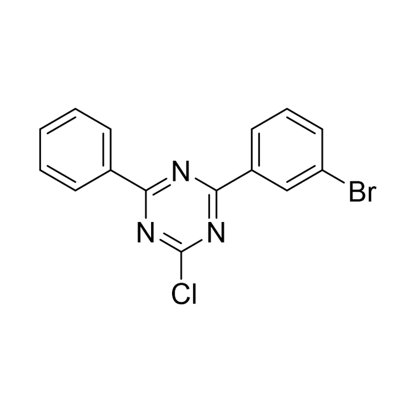 2-(3-bromifenyyli)-4-kloori-6-fenyyli-1,3,5-triatsiini