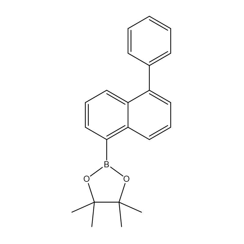 1,3,2-dioksaborolaani, 4,4,5,5-tetrametyyli-2-(5-fenyyli-1-naftalenyyli)-