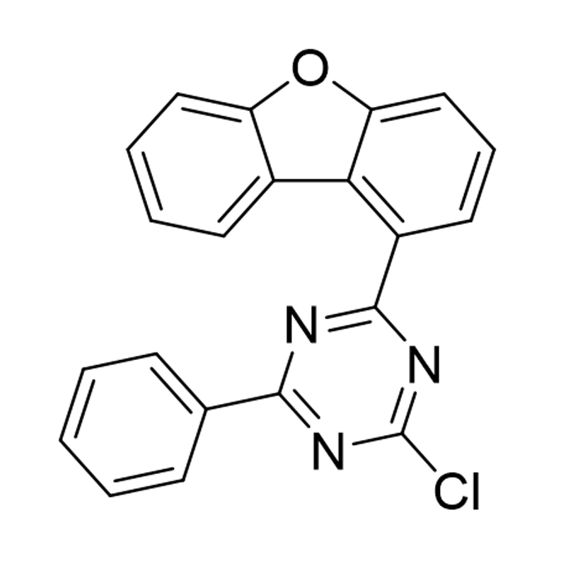 1,3,5-triatsiini,2-kloori-4-(1-dibentsofuranyyli)-6-fenyyli-